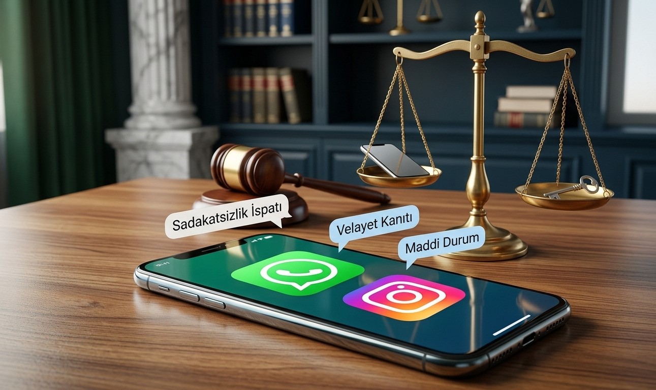 Bosanma Davalarinda Dijital Deliller WhatsApp Instagram Mesajlari