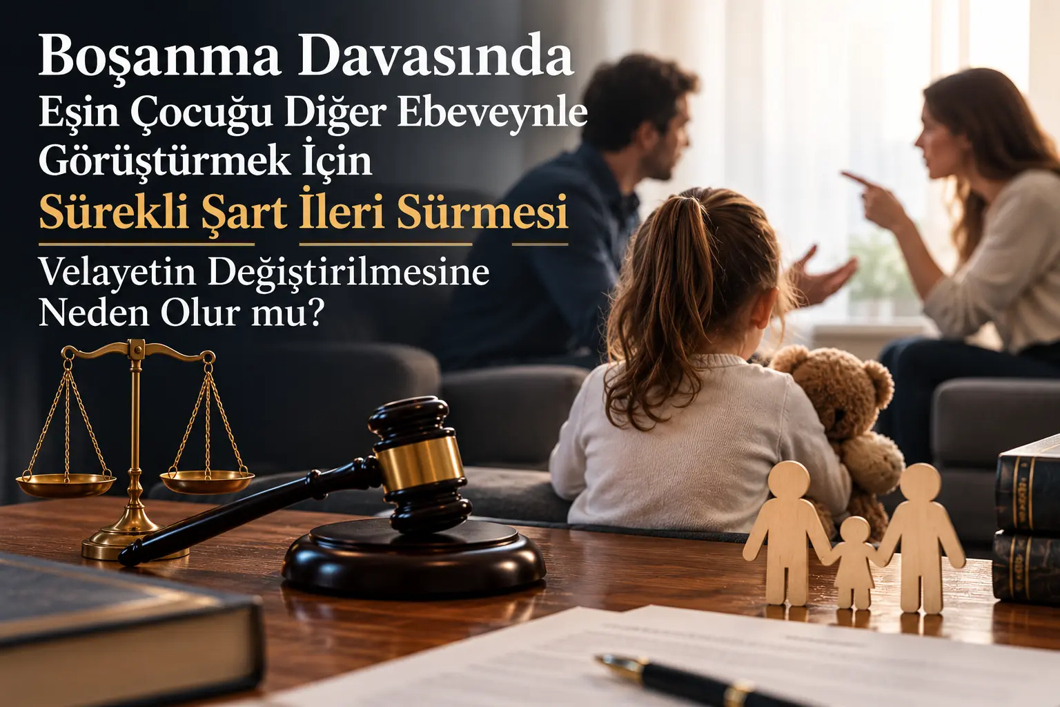 Cocukla Gorusmeyi Engellemek Velayetin Degistirilmesi Sebebi mi