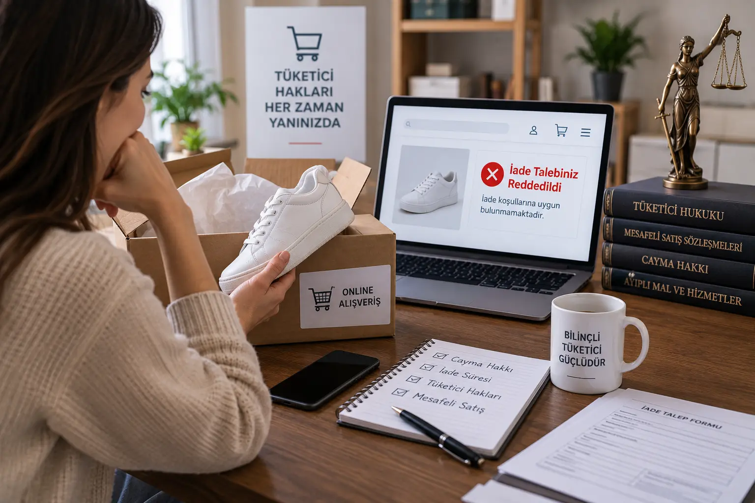Internetten Satin Alinan Urunun Iadesi Satici Tarafindan Reddedilebilir mi Cayma Hakki ve Tuketicinin Haklari